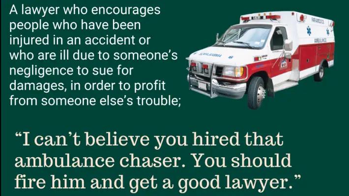 Unicoin / ambulance chasers